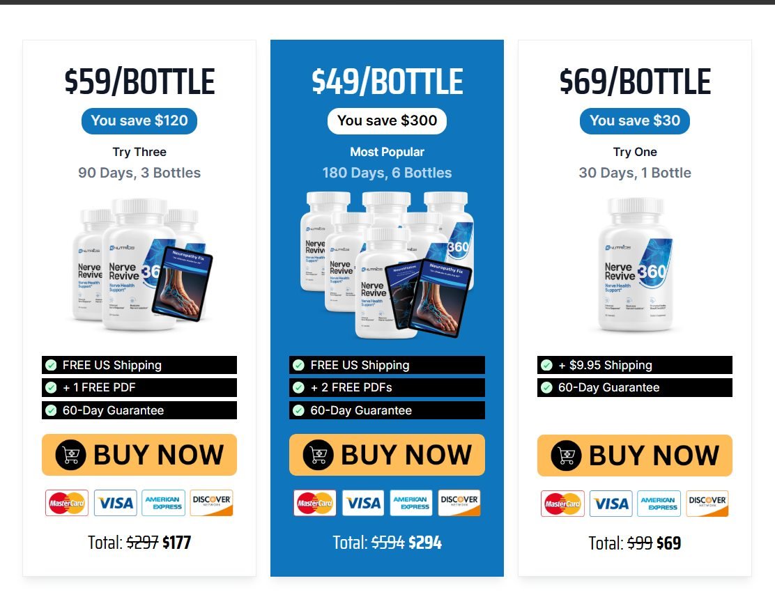 Nerve Revive 360 Buy Special Offer